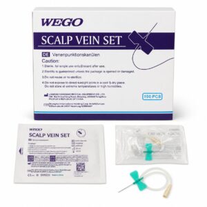 WEGO Venenpunktionskanülen 21G*3/4, 100stk